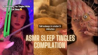 asmr sleep tingles compilation [upl. by Ahsinaj663]