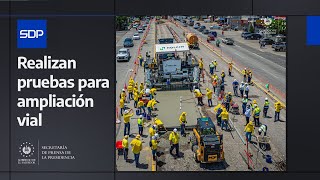 Gobierno del Presidente Nayib Bukele realiza pruebas de pavimentación en la carretera Los Chorros [upl. by Antsirhc]