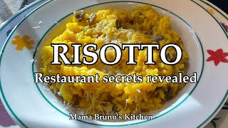 Risottoyes you can make it ahead of time Restaurant secrets revealed risotto [upl. by Saleme]