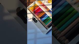 WHICH COLO IS BEST  PENCIL WATER COLOR for coloring 🖌 painting viral [upl. by Ydur]