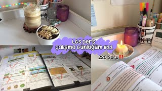 LGS Ders Çalışma Günlüğüm 22 📚🎀✨ [upl. by Heid407]