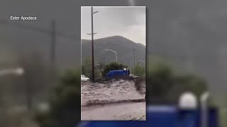 Evacuations issued due to flash flooding in Lincoln County [upl. by Hamfurd]