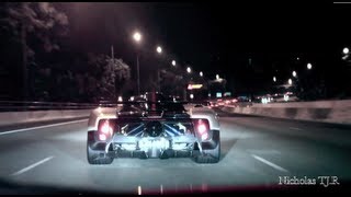 Pagani Zonda Cinque cruising in town [upl. by Attenhoj]