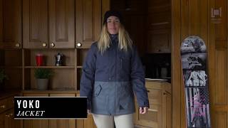 201718 L1 Yoko Women´s Snowboard Jacket [upl. by Hazrit]