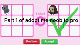 Adopt me noob to pro [upl. by Ttnerb]