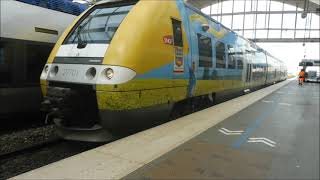 SNCF Trajet entre Reims et Champagne Ardenne TGV [upl. by Akkeber431]