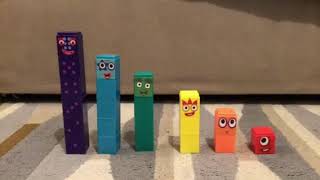 Numberblocks stop motion [upl. by Anuayek]