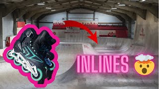 SCOOTER RIDER TRIES OUT INLINES🤯gone right [upl. by Anej886]