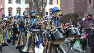 Mainzer Strassenfastnacht 2014  Rosenmontag  Leudelsbach Gugga und Shining Motions Oppenheim [upl. by Htebazie948]