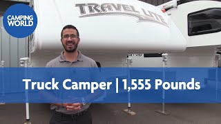 2018 Travel Lite 800X  Truck Camper  Bartlette  RV Review [upl. by Horbal]