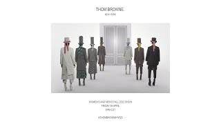 thom browne womens and mens fall 2022 show [upl. by Zurek]