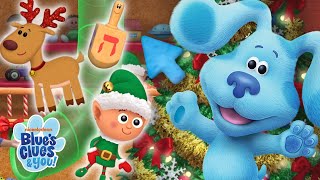 Blue amp Joshs Holiday Activities w Santas Reindeer 🎄  Activity Center 8  Blues Clues amp You [upl. by Dennie]