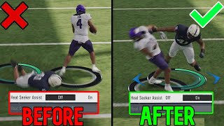 5 Gameplay Settings YOU MUST CHANGE FOR BETTER OFFENSE amp DEFENSE College Football 25 Tips amp Tricks [upl. by Stefanie]