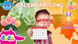 Calendar Song Full Version for ZuZu Kids [upl. by Glynda755]