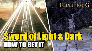 Elden Ring DLC NEW Sword of Light amp Darkness Weapon Location Shadow of Erdtree [upl. by Siuqramed]