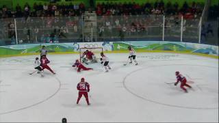 Switzerland 21 Russia  Womens Ice Hockey  Vancouver 2010 Winter Olympics [upl. by Barabbas]