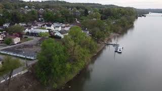 Monongahela river drone flying [upl. by Volney]