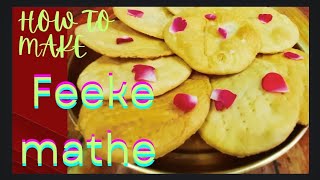 How to make feeke mathe for karvachauth  करवाचौथ स्पेशल फीके मठ्ठे की रेसिपीkitchenwithshreeji [upl. by Mcintosh]