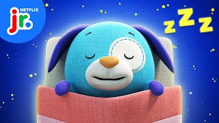 Deweys WigglyWaggly Bedtime Routine 💤 Wonderoos  Netflix Jr [upl. by Anyl]