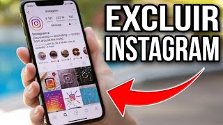 COMO EXCLUIR CONTA DO INSTAGRAM [upl. by Chemaram220]