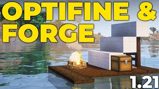 How To Use Optifine with Forge 121 [upl. by Brosy855]