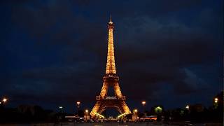 Eiffel tower timelapse  Paris [upl. by Odraode837]