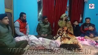 SSP Bandipora Harmeet Singh Visits Victim Of Sunday Market Blast Expresses Condolences With Family [upl. by Kwon454]