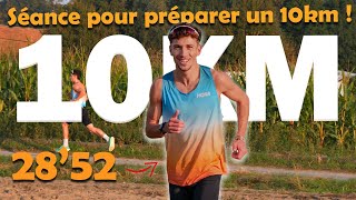 La meilleure séance pour exploser votre chrono sur 10km  Avec Martin DESMIDT 28’52 au 10km [upl. by Ahsimek]