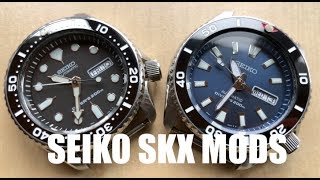 BEST SEIKO SKX MODS Seiko SKX007 Modifications [upl. by Ydoc931]