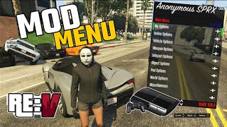 GTA 5 PS3 NOVO MOD MENU SALVANDO ONLINE REV [upl. by Asquith96]