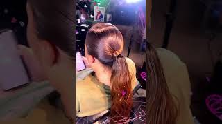 Beautiful Silk Sleek ponytail 💫 [upl. by Baalman]