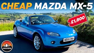 I BOUGHT A CHEAP MAZDA MX5 for £1800 [upl. by Demmahom]