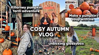 COSY AUTUMN VLOG 🍂 KILLARNEY PUMPKIN FARM ADVENTURE amp SPOOKY ATMOSPHERE [upl. by Airt641]