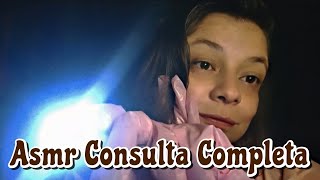 ASMR MÉDICA TE EXAMINANDO  Asmr caseiro [upl. by Haily]