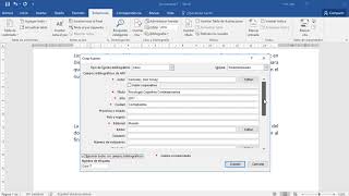 Cómo poner Citas Bibliográficas y Bibliografía en Word [upl. by Tibbs879]