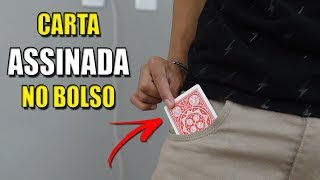 APRENDA AGORA UMA ÓTIMA MÁGICA COM BARALHO TUTORIAL [upl. by Atekehs]