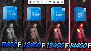 Intel i5 11400F vs 12400F vs 13400F vs 14400F  Test  1080p  1440p  RTX 4090 [upl. by Dahsraf]