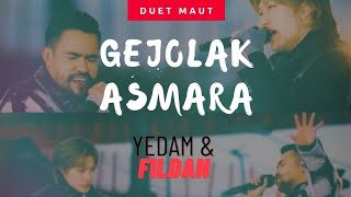 GEJOLAK ASMARA LIRIK Bang Yedam amp Fildan Dangdut Kpop [upl. by Adnohsar]