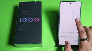 IQOO Z9s Pro 5G  How to use side bar gestures [upl. by Aaren]