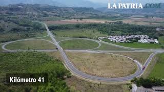 Recorrido vía Manizales  La Pintada una hora y media más cerca tras el fin de los pare y siga [upl. by Burck]