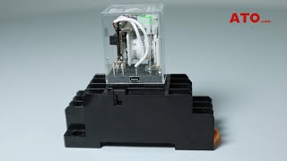 A Generalpurpose Electromagnetic Relay with 3PDT Wiring [upl. by Darcie664]