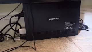 Amazon Basics Line Interactive UPS 1500VA 900 Watt Surge Protector Battery Power Backup Review [upl. by Arec]