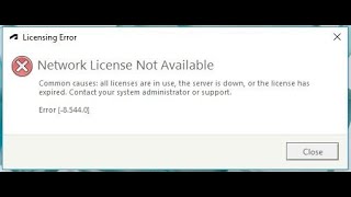 LỖI BẢN QUYỀN 3DMAX  Network License Not Available Part 1 [upl. by Os]