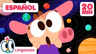 EXPLOREMOS EL ESPACIO 🪐🚀 Canciones Infantiles  Lingokids en Español [upl. by Nahshu850]