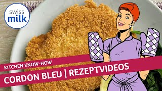 Metas Classics Wie kann man ein Cordon bleu selber machen  Rezeptvideo  Swissmilk 2010 [upl. by Adnawot]