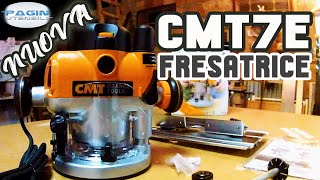 ✔️ Fresatrice per legno CMT7E  2400 Watt  FAI DA TE LEGNO [upl. by Ashford]