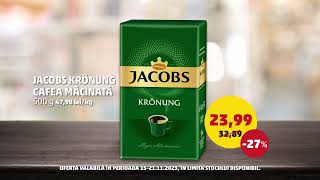 Ofertă Neumarkt Bere Blondă și Jacobs Kronung Cafea Măcinată  15  21 Noiembrie [upl. by Lasley]