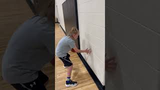 Wall touch ball handling [upl. by Evalyn]