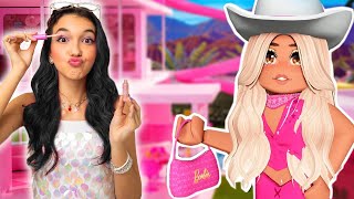 CONSTRUÍMOS a DREAMHOUSE da BARBIE Barbie Tycoon  Luluca Games [upl. by Mian]