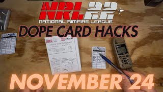 November NRL22 COF DOPE Card Hacks [upl. by Nylde]